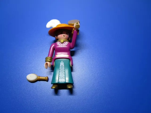 Playmobil Figur aus 4536 Gräfin feine Dame Figur mit Federhut & Spiegel (K)