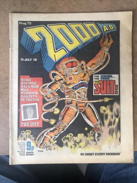 2000Ad Progs 73, 74 & 75 July 1978.