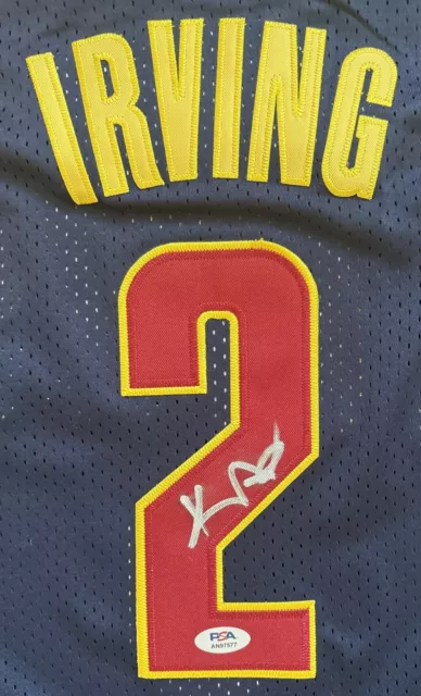 Kyrie Irving Signed Autographed Cleveland Cavaliers Mitchell & Ness Jersey PSA