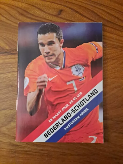 Netherlands V Scotland 2009