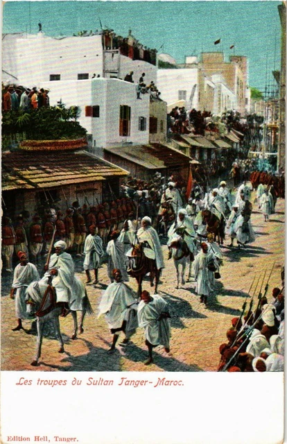 CPA AK MOROC TANGER - Les Troupes du Sultan (219994)