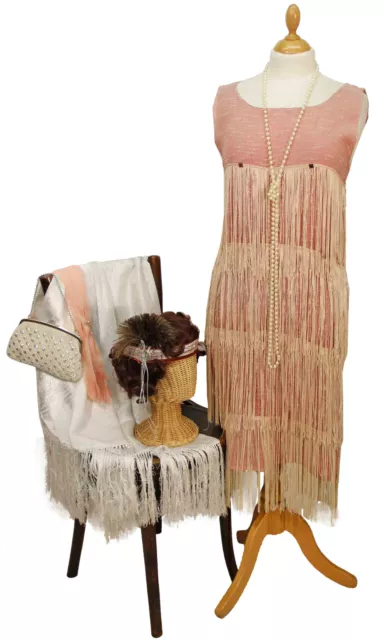 1920s Fringe Flapper Dress, Downton Abbey/Peaky Blinders