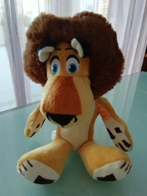Peluche Alex le lion Madagascar DREAMWORKS 2016. Très bon état. Environ 24cm