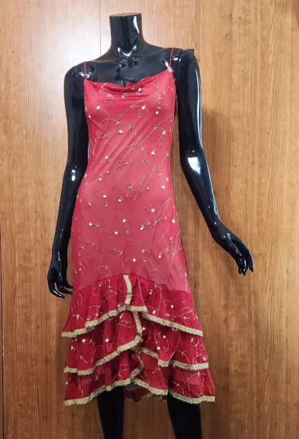 Betsey Johnson Vintage 90s Y2K Silk Ruffled Dress "Exquisite" 💃