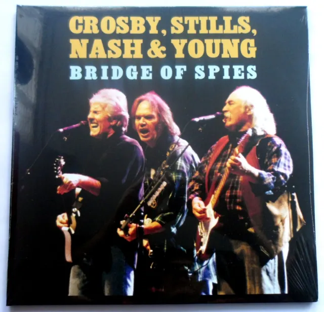 CROSBY STILL NASH & YOUNG - BRIDGE OF SPIES 2xLP VINYL *NEW - SCUFFED SLEEVE*