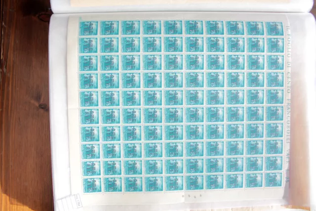 Stamps Amg Vg 25 Cent Sheet 100 Pezzi Mnh (Ros1764)
