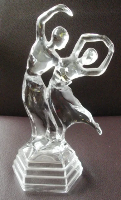 RCR Royal Crystal Rock 24% Lead Crystal Dancing Couple Bolero Ornament Figurine