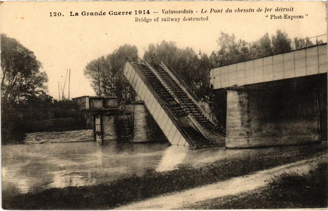 CPA Valmondois Le Pont du Chemin de Fer FRANCE (1330142)