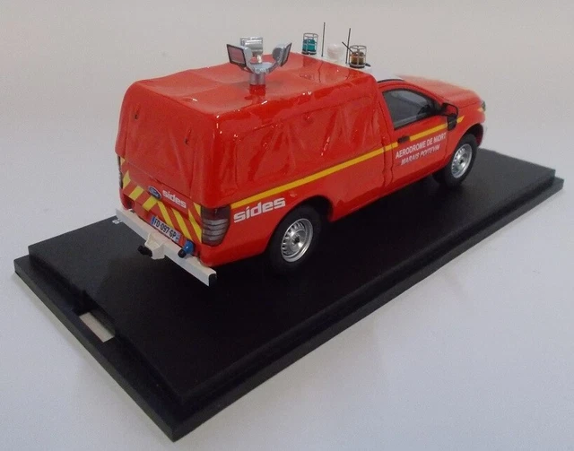 Ford Ranger 2 Portes Pompiers Alarme – Miniature 1/43 Résine