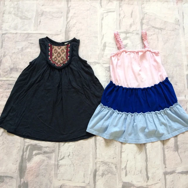 Pacchetto vestiti per bambina 3-4 anni Next Minoti M&S ecc pantaloncini jeans abito ecc. 2