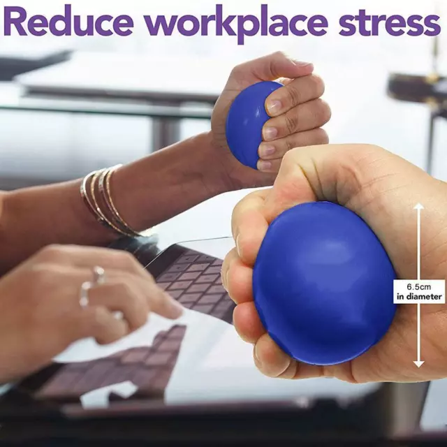 1*Anti Stress Reliever Ball Stressball ADHD Autism Mood Relief Squeeze Wrist Toy