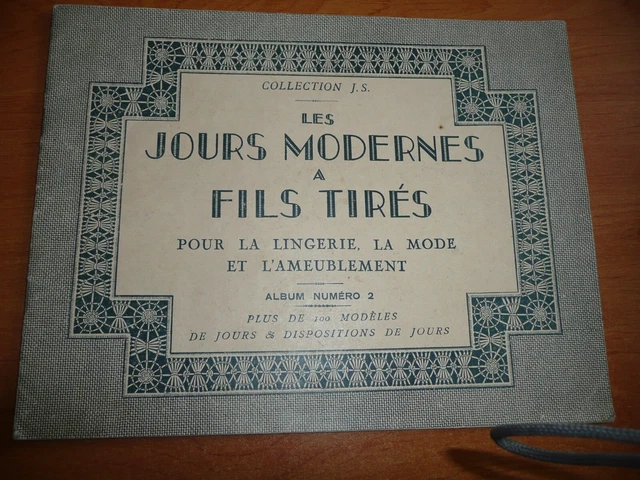 Album 'Les Jours Modernes à Fils Tirés' N°3 - Collection JS - Occasion - Origine France