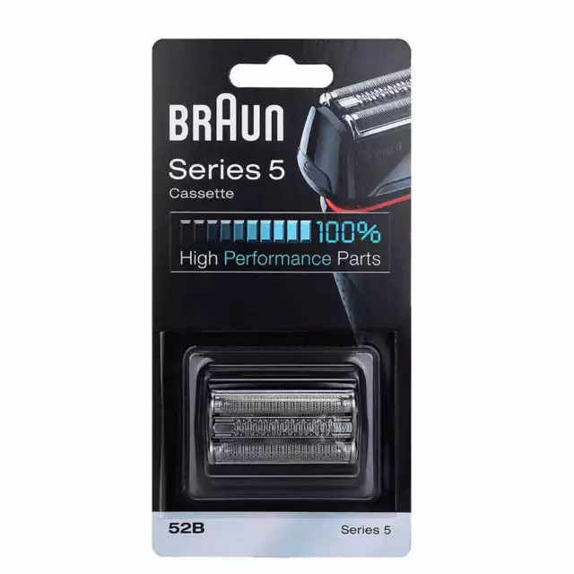For Braun Series 5 52B 5020 5030 5040 5070 5090 Shaver Foil Cutter Head Cassette