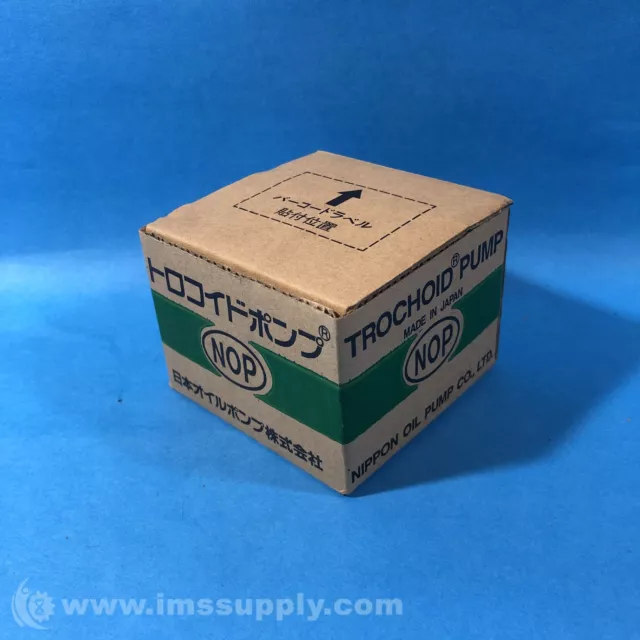 Nippon Oil Pumps TOP-11ATR Trochoid Pump FNFP