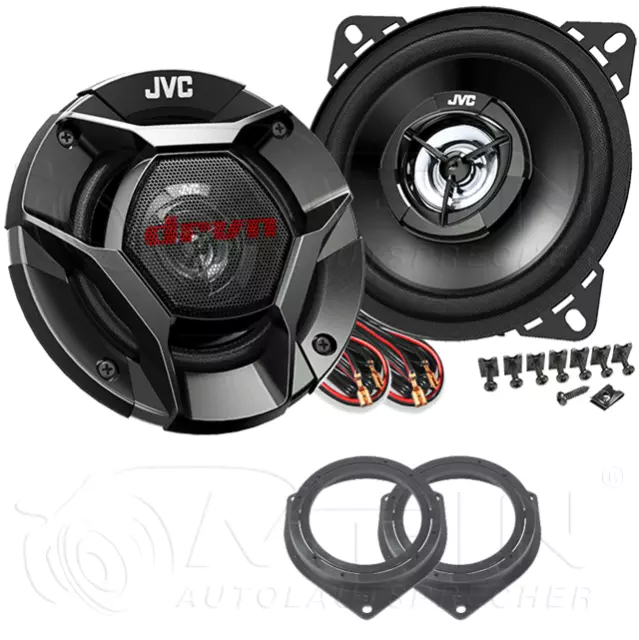 JVC DR LAUTSPRECHER für FIAT PANDA 3 Typ 312/319 ab 2012 Heck Tür 220W 100 #A87R