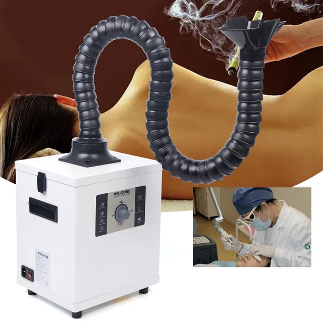 150W Fume Extractor 3 Filters Smoke Air Purifier For Laser Cutting & Engraving