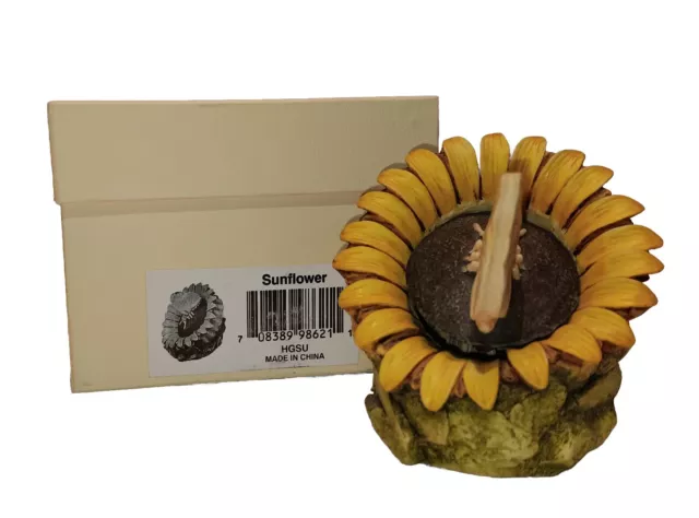 Harmony Kingdom Garden Lord Byron Ladybug "Sunflower" Box Figurine HGSU 1998