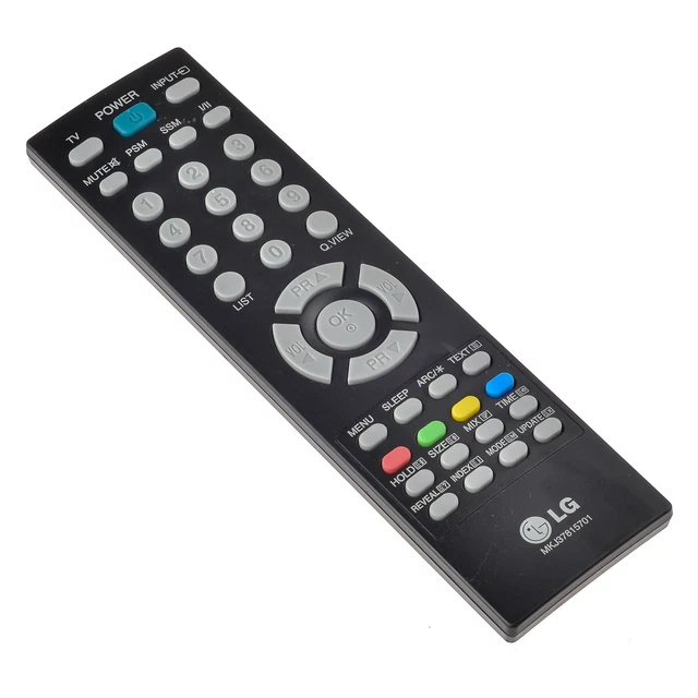 Télécommande Universelle Pour Téléviseurs LG 42LG2000, 42LG3000 - Neuf Sous Blister