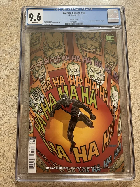 Batman Beyond #25 CGC 9.6 Variant Cover First Elainna Grayson Appearance 1st Key