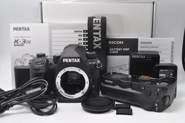 PENTAX K-3 Mark III Black Premium Kit DSLR Camera【Shots:7,122】Near Mint in BOX