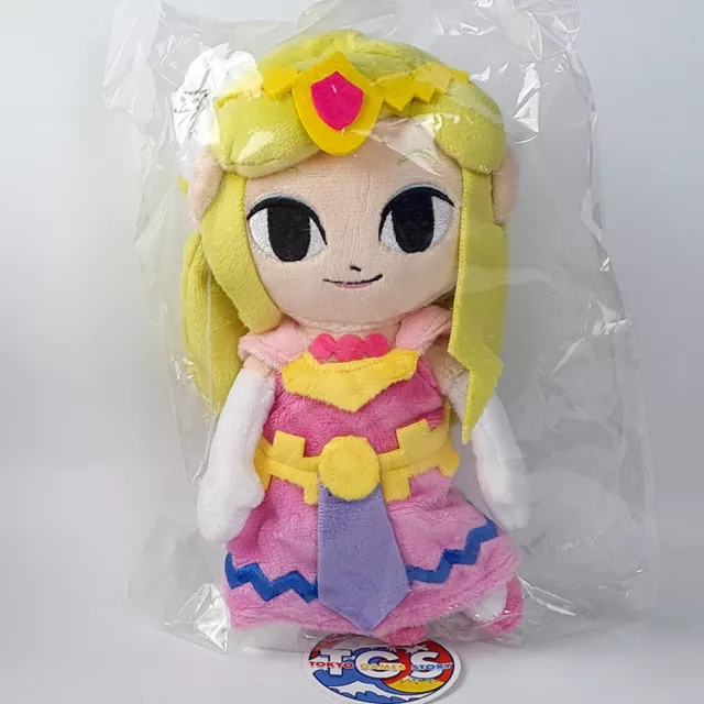 Plush Peluche The Legend Of Zelda Wind Waker: Princess Zelda Sanei JAPAN NEW