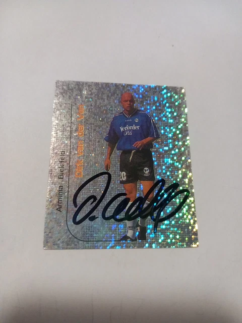 Panini Sticker signiert Dirk van der Ven Arminia Bielefeld NEU