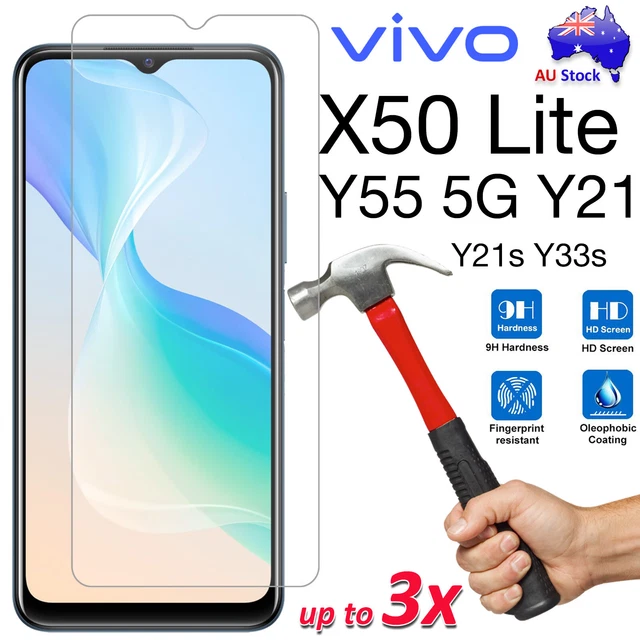 9H Tempered Glass | Film Screen Protector for Vivo Y01 Y21s Y22s Y33s Y55 Y52 5G