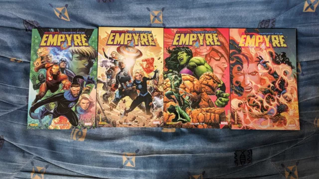 Lot 4 Comics Marvel EMPYRE (Intégrale tomes 1 à 4 ) (NEUFS)