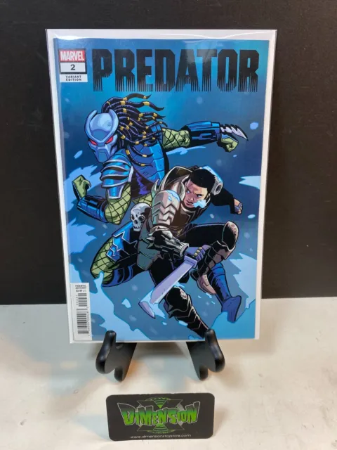 Predator #2 Variant 1St Print Marvel Comics 2022 Nm Brisson Walker Alien Avp