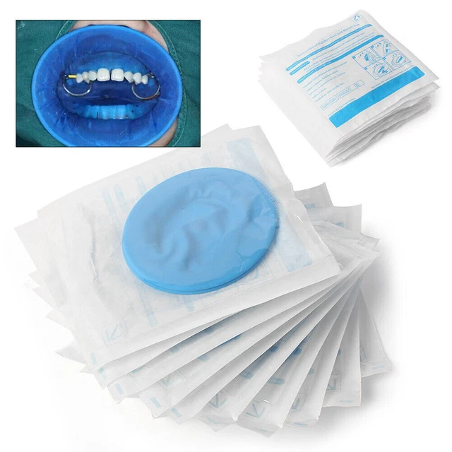 10pcs Soft Lip Dental Disposable Sterile Rubber Dam Cheek Retractor Mouth Opener