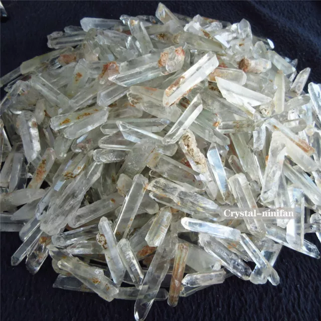 100g Natural Clear Quartz Bulk Crystal Points Terminated Wand Reiki Specimen D5