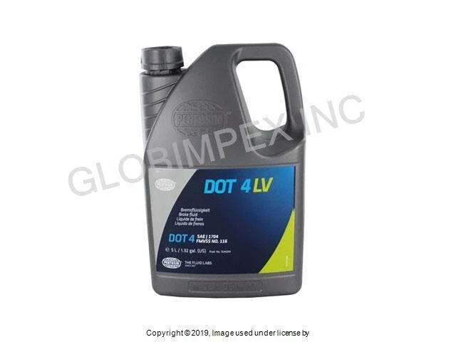 BMW/MINI (1967-2023) Brake Fluid - DOT 4 Low Viscosity (5 Liter) PENTOSIN
