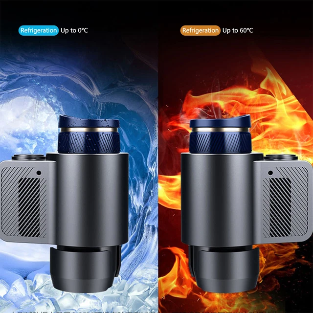 2 in 1 Water Heater Cooler Coffee Mug Car Electric Travel Kettle Heating Cup NEw