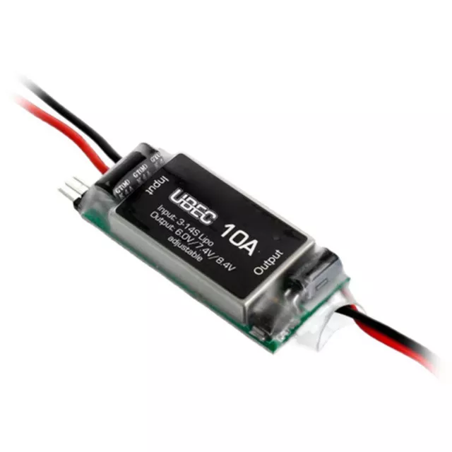 HobbyWing 10A UBEC ubec Output 6v 7.4v 8.4v support 3-14S Lipo Battery HV