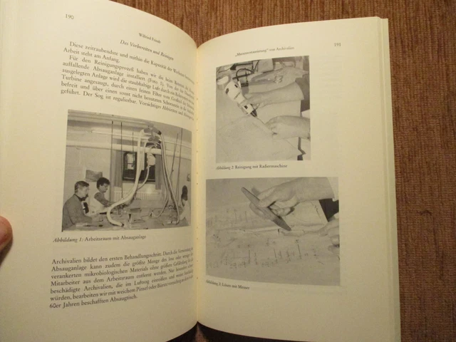 BUCHRESTAURIERUNG Dauerhaftigkeit von Papier BUCHBINDER Buchbinderei BUCHEINBAND 12