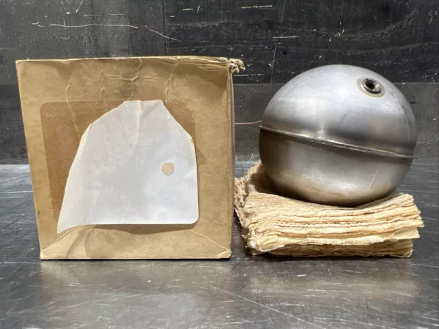 Spirax Sarco Thermostatic Stainless Steel Float. Nos Surplus 3.5” OD.