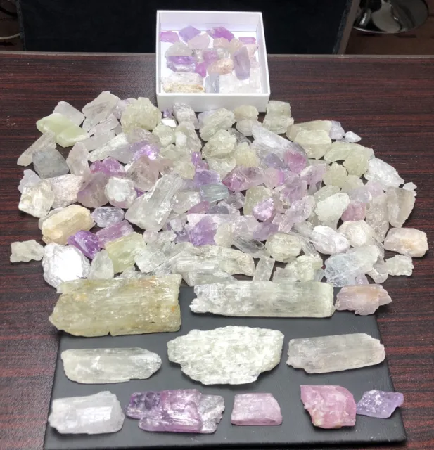 2.Kg   Best Quality Kunzite Rough Lot Natural  From Kunar Afghanistan