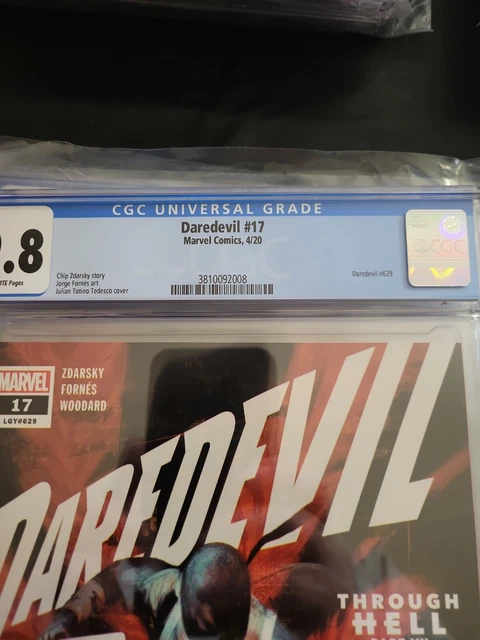 Daredevil #17 CGC 9.8 NM+ 2020 Marvel Comics MCU 1st App Strange Academy Preview 2