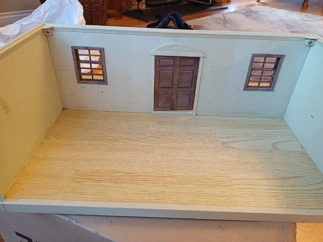 SYLVANIAN FAMILIES 2-STOREY 4-Room Furnished Dollhouse Balcony + 5059 ...