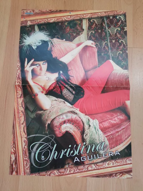 Bravo Poster mit sexy Christina "XTina" Aguilera und Natasha Thomas A3 42x28 cm