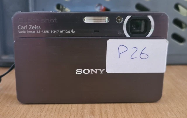 Sony Cybershot DSC-T700 10,1 megapixel fotocamera digitale - nero (P26)