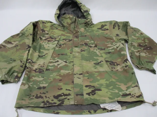 Army Issue Cold/Wet Weather Jacket Gen Iii Medium/Regular Ocp Scorpion Camo Lvl6