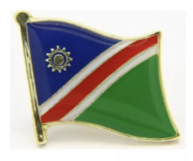 Namibie Drapeau Pays Broche Revers Cravate Tack Lds Missionnaire Statesman Ties