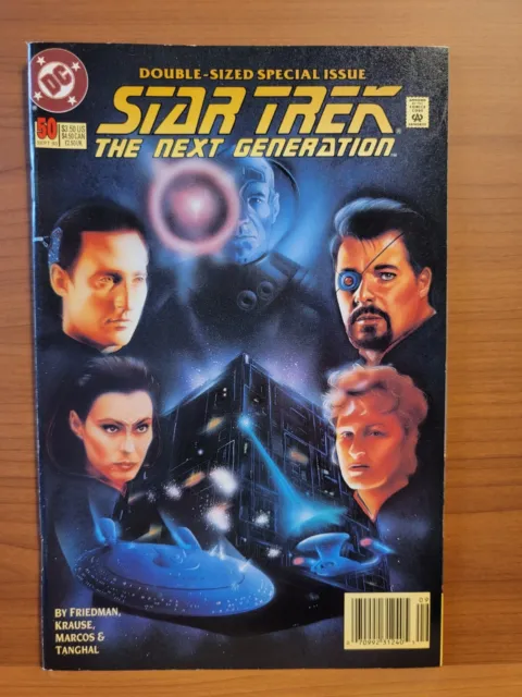 Star Trek The Next Generation #50 NM 1989 DC Comics  Double Sized Issue
