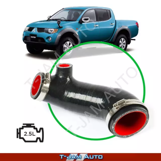 SAAS Silicone Airbox to Turbo Intake Pipe suits Mitsubishi Triton 2.5L MN 09-