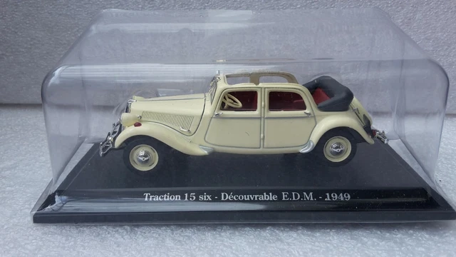 Ixo ? Pour Presse Citroen Traction 15 Six E.d.m. 1949 Neuf En Blister Ouvert