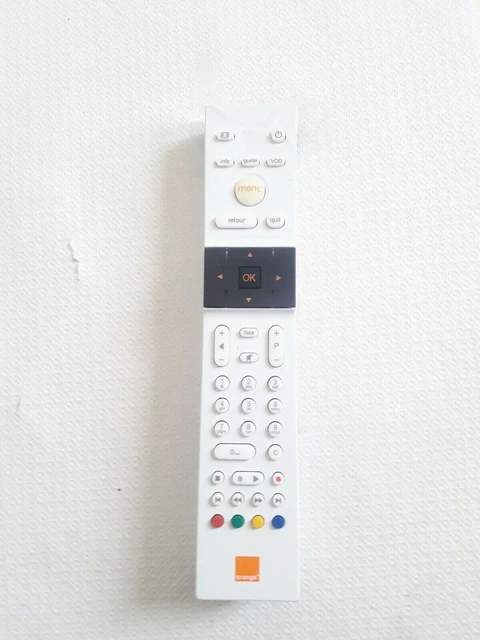 TELECOMMANDE TV ORANGE DECODEUR UHD86 UHD87 UHD90 RC19741 Livebox