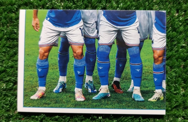 Set Complet 24 Figurines Sampdoria, Panini Calciatori 2009-2010, Neuves Avec Vignettes