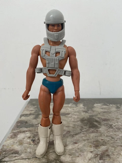 RARE BIG JIM Commando Pilote Ref 2242 Loose + Accessoires Mattel 1984