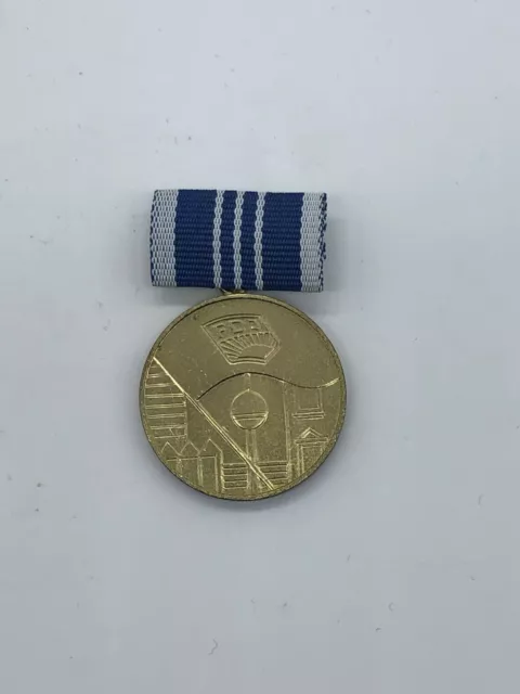 Vintage East German FDJ Berlin Initiative Medal - Gold